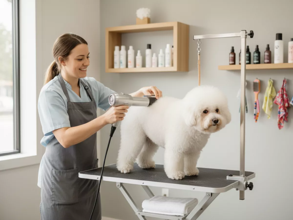 Zolmi pet grooming calendar showing pet appointments, grooming services and online bookings in Canada.